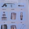 料壺（鵝頸）、）、錘頭（壓射桿）、柱塞頭、探溫棒、噴槍