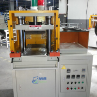 散熱管壓扁機(jī)，導(dǎo)熱管熱壓壓扁機(jī)，銅管熱壓壓扁機(jī)